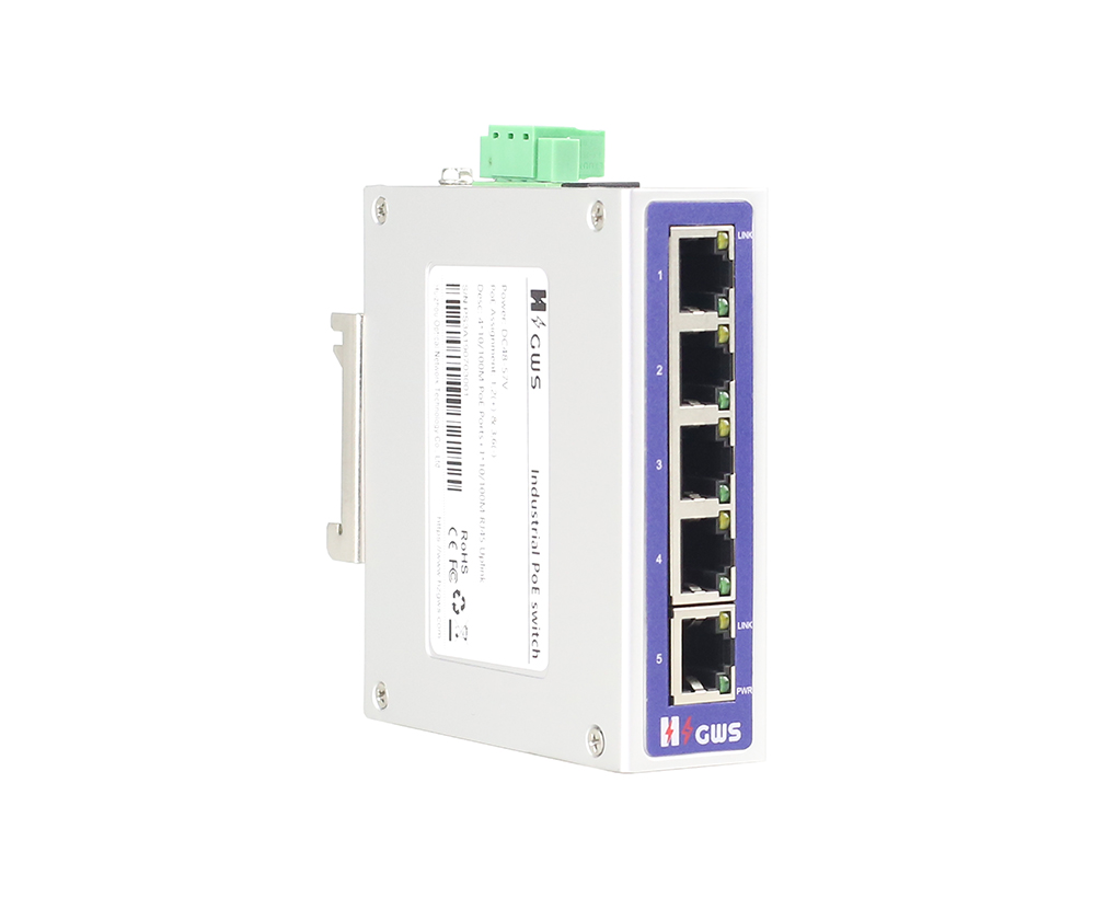 5-port 10/100M Industrial Ethernet Switch