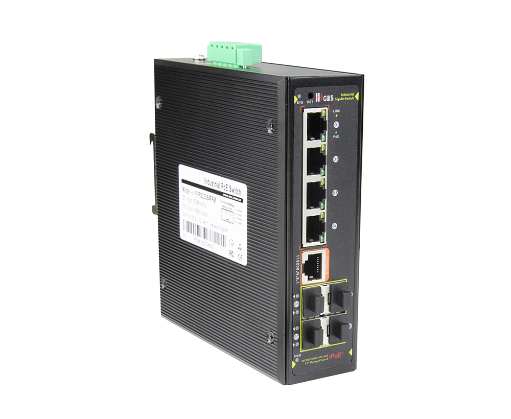 8-port Gigabit Managed Industrial PoE Switch