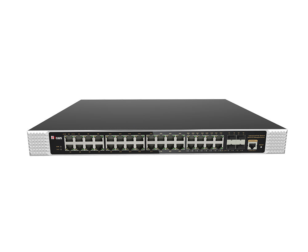36-port 10G Uplink Managed Industrial PoE Switch