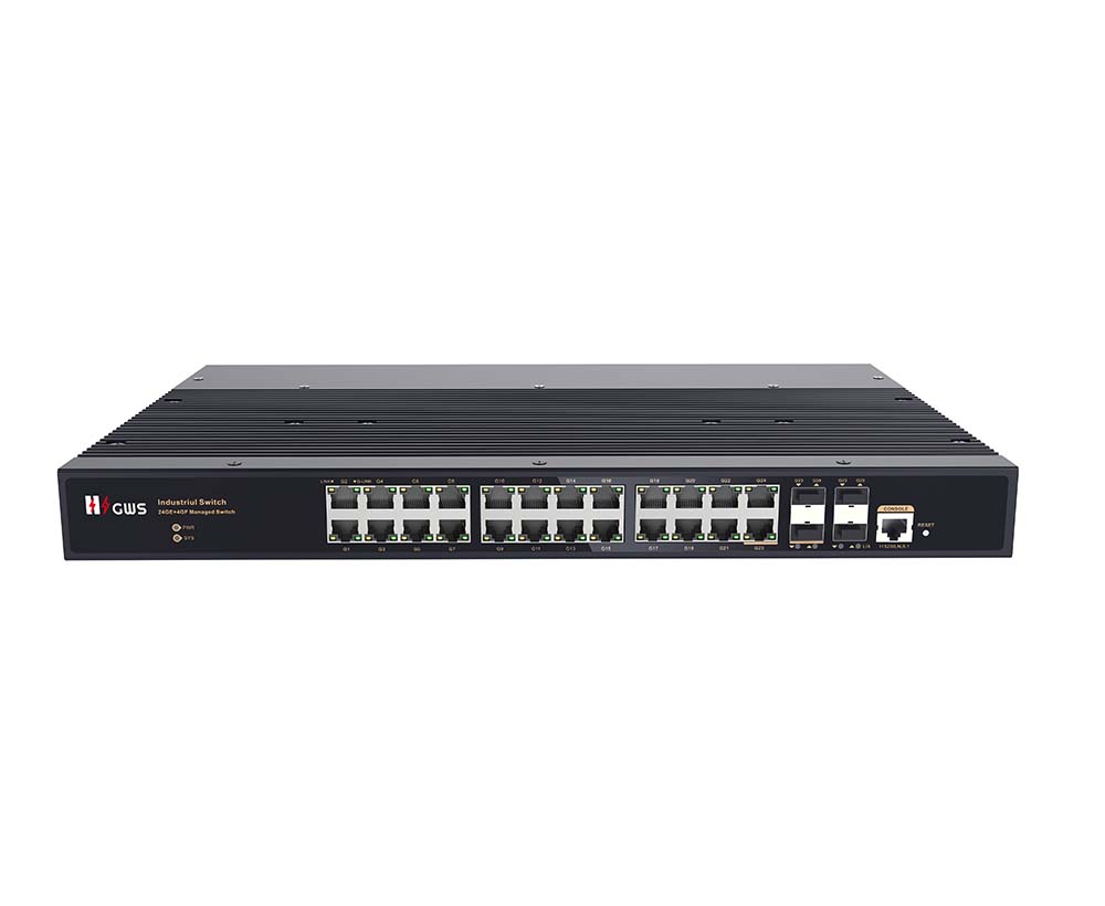 26-port Full Gigabit L2+ Managed Industrial Ethernet Switch