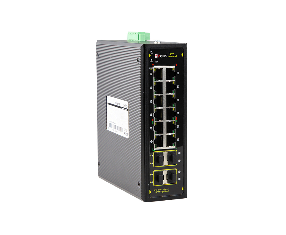 16-port Gigabit Managed Industrial Ethernet Switch