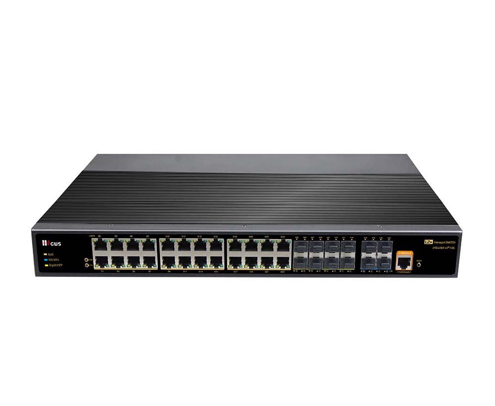 36-port 10G Uplink Managed Industrial Ethernet Switch