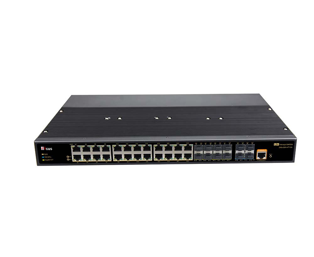 36-port 10G Uplink Managed Industrial Ethernet Switch
