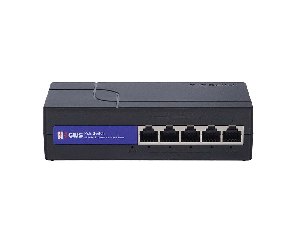 5-port 10/100M Smart PoE Switch