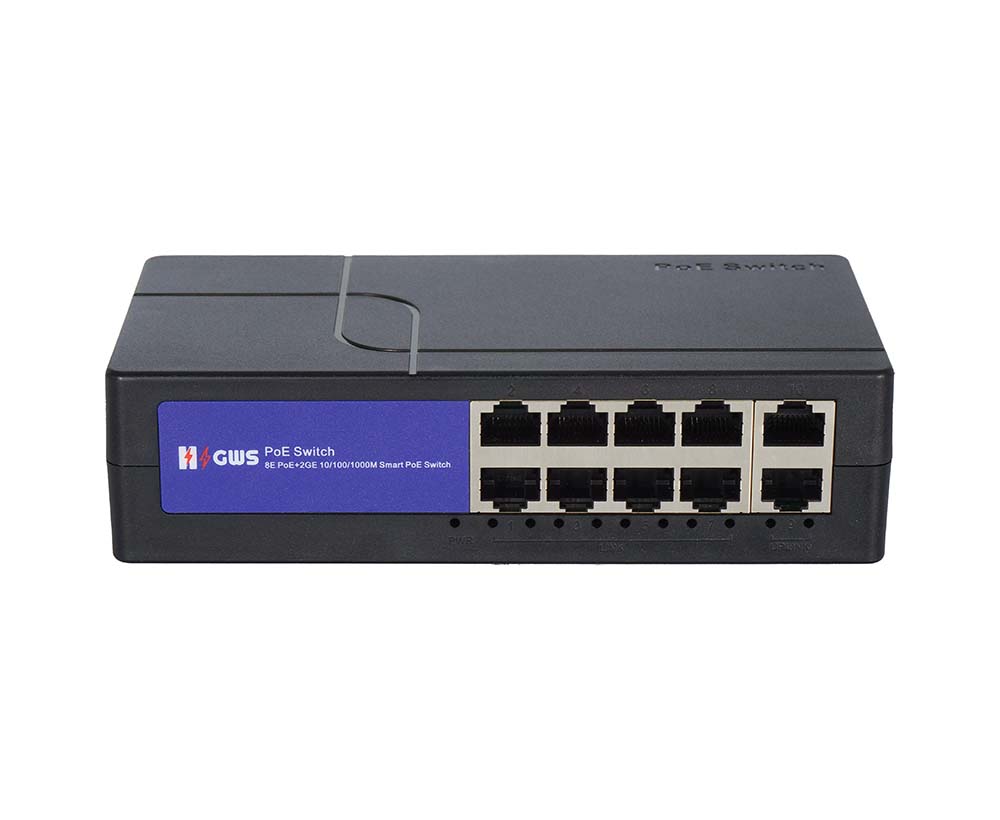 10-port Gigabit Uplink Smart PoE Switch