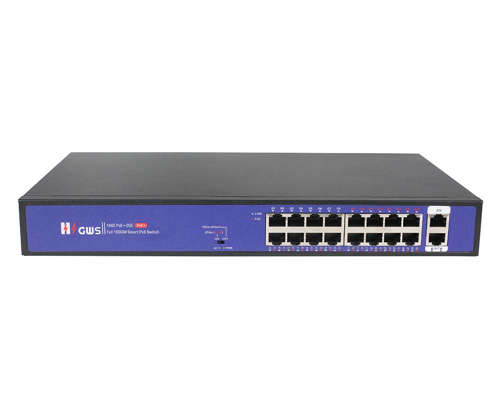18-port Full Gigabit PoE Switch